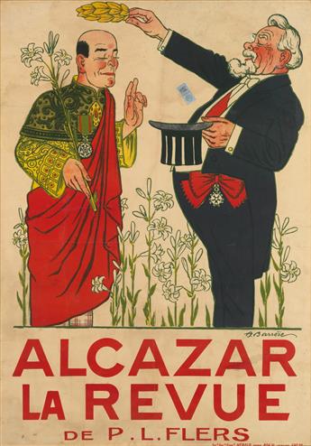 JULES-ALEXANDRE GRÜN (1868-1938) & ADRIEN BARRÈRE (1877-1931). [ART NOUVEAU.] Group of 4 posters. Sizes vary.